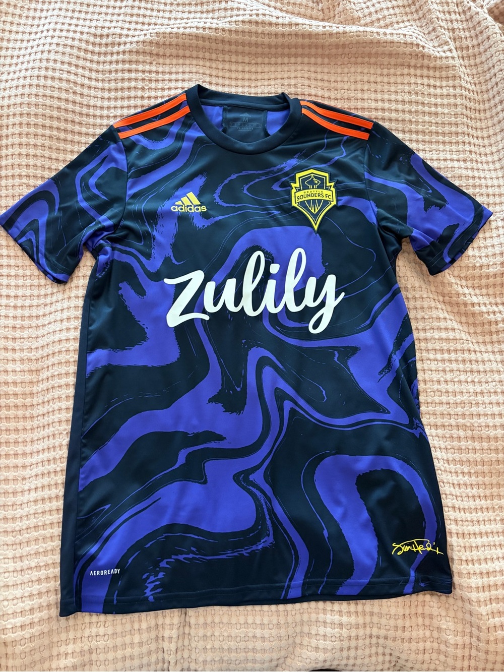 Adidas Seattle Sounders Zulily Jersey - Ruidiaz